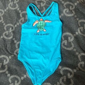 LIFE IS GOOD bathing suit girls